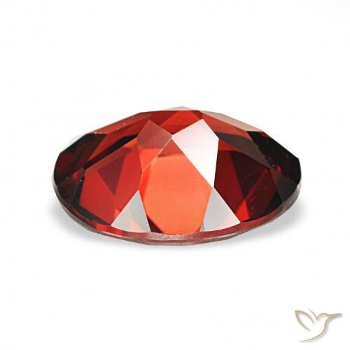 9,17 ctw natürlicher tiefrot Almandin-Granat, Oval, VVS