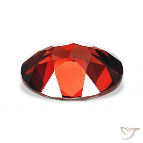 9,17 ctw natürlicher tiefrot Almandin-Granat, Oval, VVS