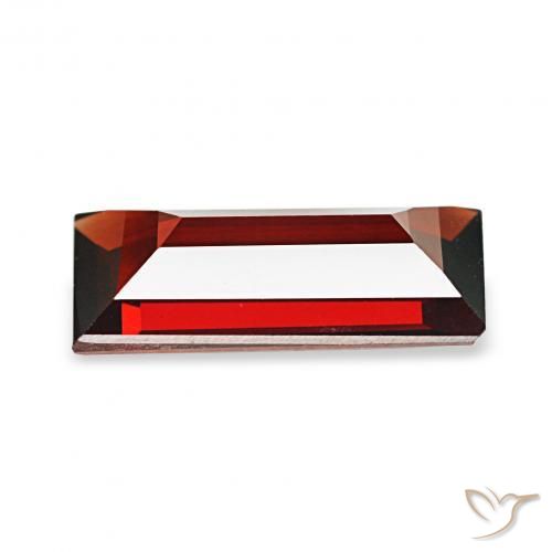 9,17 ctw natürlicher tiefrot Almandin-Granat, Baguette, VVS