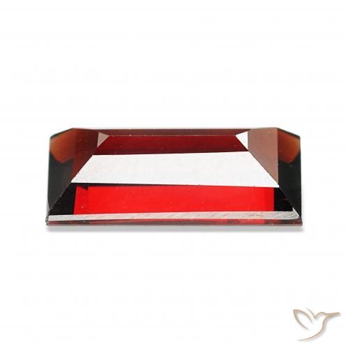 9,17 ctw natürlicher dunkelrot Almandin-Granat, Baguette, VVS