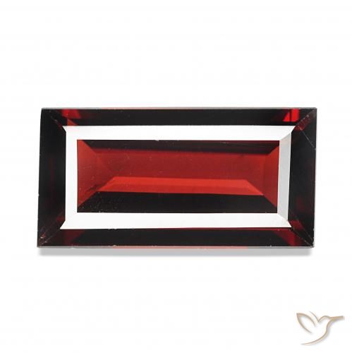 9,17 ctw natürlicher dunkelrot Almandin-Granat, Baguette, VVS