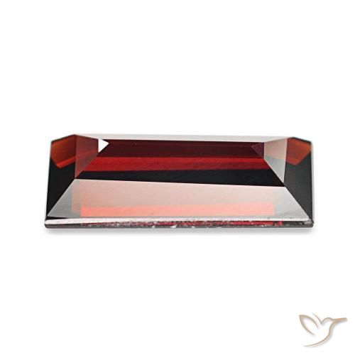 9,17 ctw natürlicher dunkelrot Almandin-Granat, Baguette, VVS