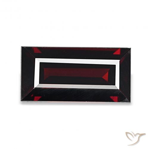 9,17 ctw natürlicher tiefrot Almandin-Granat, Baguette, VVS