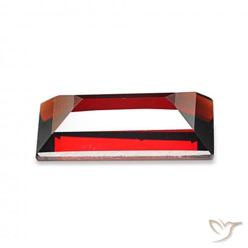 9,17 ctw natürlicher dunkelrot Almandin-Granat, Baguette, VVS-VS