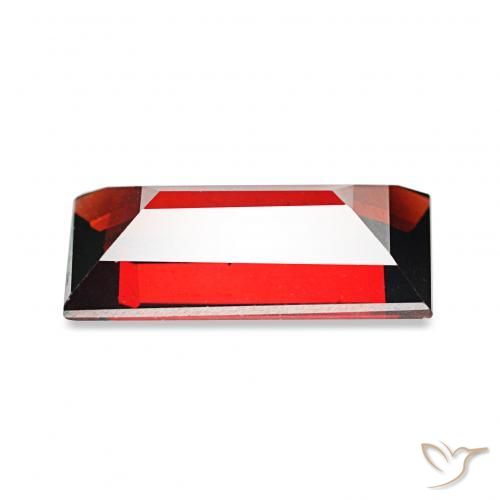 9,17 ctw natürlicher dunkelrot Almandin-Granat, Baguette, VVS