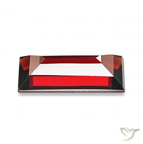 9,17 ctw natürlicher dunkelrot Almandin-Granat, Baguette, VVS