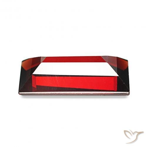 9,17 ctw natürlicher dunkelrot Almandin-Granat, Baguette, VVS