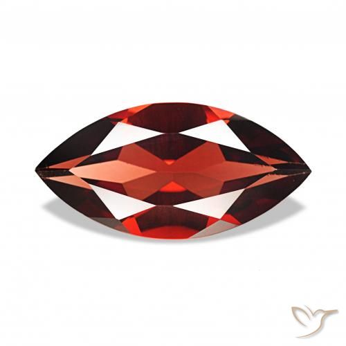 1.95ct Mittelrot Almandin-Granat, Marquise, VVS