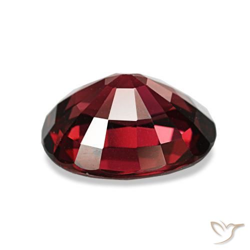 3,08 ctw natürlicher roter Almandin-Granat, Oval Schliff, VVS-VS