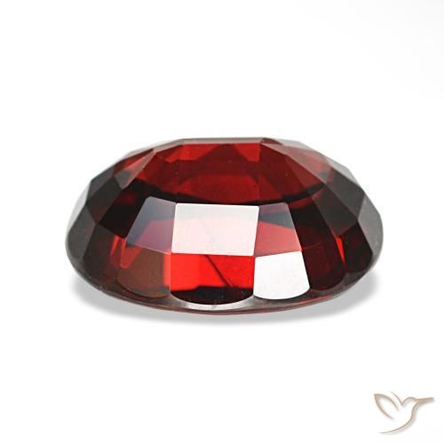 3,05 ctw natürlicher roter Almandin-Granat, Oval Schliff, VVS-VS