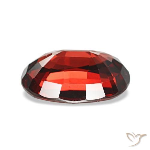 2,90 ctw natürlicher roter Almandin-Granat, Oval Schliff, VVS-VS
