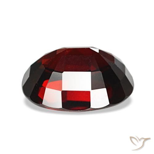 3,36 ctw natürlicher roter Almandin-Granat, Oval Schliff, VVS-VS