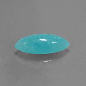 2,18 ctw natürlicher blauer Amazonit, Marquise, Lichtundurchlässig