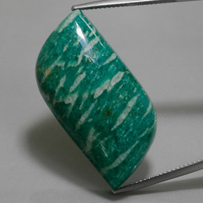 9,17 ctw natürlicher Grün Amazonit, Ausgefallene Form, Lichtundurchlässig