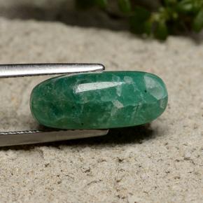 9,17 ctw natürlicher Blau-grün Amazonit, Oval Schliff, Lichtundurchlässig