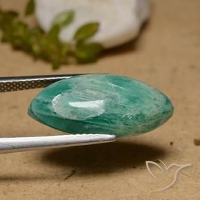 9,17 ctw natürlicher Kühles Grün Amazonit, Marquise, Lichtundurchlässig