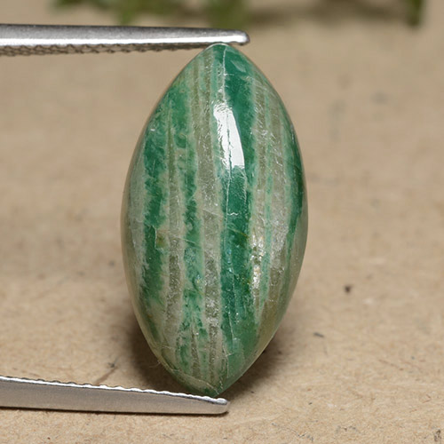 9,17 ctw natürlicher Kühles Grün Amazonit, Marquise, Lichtundurchlässig