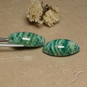 18.56 ct natürliche Mittelgrün Amazonit-Edelsteine, Marquise, Lichtundurchlässig