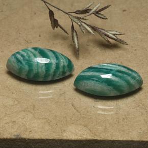 14.83 ct natürliche Blau-grün Amazonit-Edelsteine, Marquise, Lichtundurchlässig