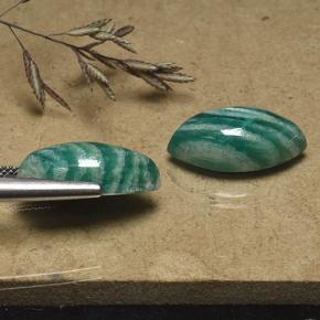 14.83 ct natürliche Blau-grün Amazonit-Edelsteine, Marquise, Lichtundurchlässig