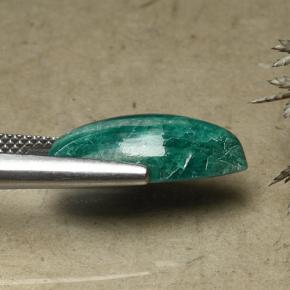 9,17 ctw natürlicher Tiefgrün Amazonit, Marquise, Lichtundurchlässig