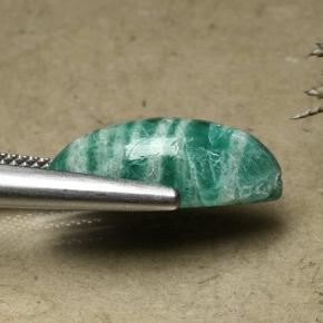 9,17 ctw natürlicher Kieferngrün Amazonit, Marquise, Lichtundurchlässig