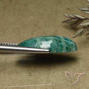 9,17 ctw natürlicher Kühles Grün Amazonit, Marquise, Lichtundurchlässig