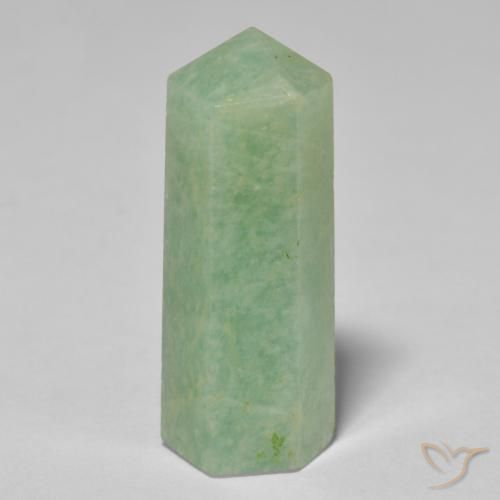24.03ct Natürlicher Medium Light-Green Amazonit, Fantasie, Lichtundurchlässig