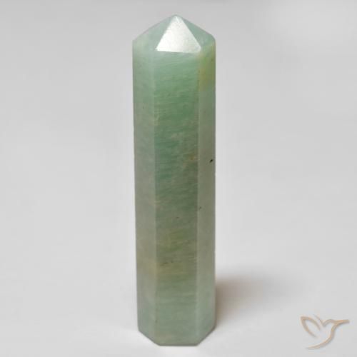 9,17 ctw natürlicher Medium Light-Green Amazonit, Fantasie, Lichtundurchlässig
