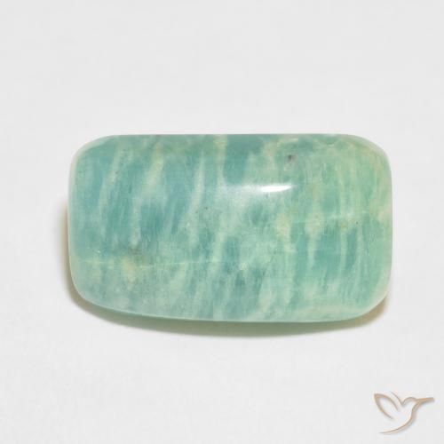 14.52ct Natürlicher Vielfarbig-grün Amazonit, Kissen, Lichtundurchlässig