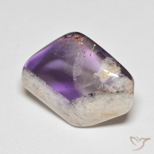 16.04ct Natürlicher Mehrfarbig Amethyst-Geodenscheibe, Fantasie, Transparent