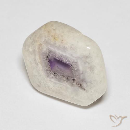 9,17 ctw natürlicher Mehrfarbig Amethyst-Geodenscheibe, Fantasie, Transparent