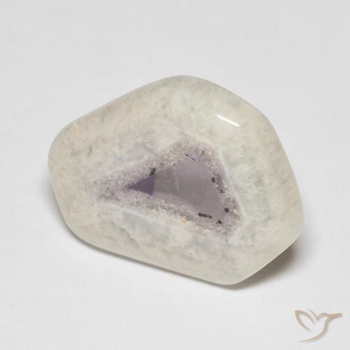 9,17 ctw natürlicher Mehrfarbig Amethyst-Geodenscheibe, Fantasie, Transparent