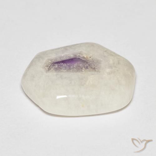 7.46ct Natürlicher Mehrfarbig Amethyst-Geodenscheibe, Fantasie, Transparent