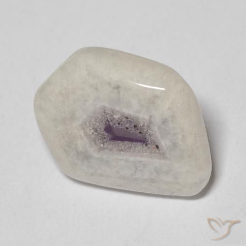 9,17 ctw natürlicher Mehrfarbig Amethyst-Geodenscheibe, Fantasie, Transparent