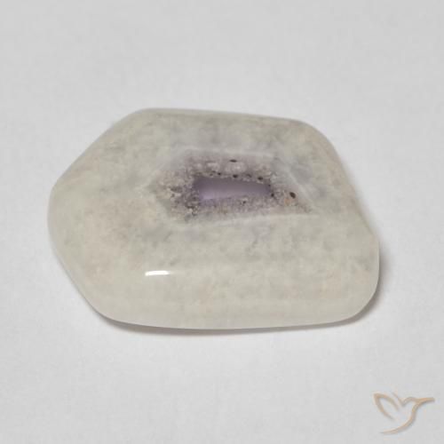 9,17 ctw natürlicher Mehrfarbig Amethyst-Geodenscheibe, Fantasie, Transparent
