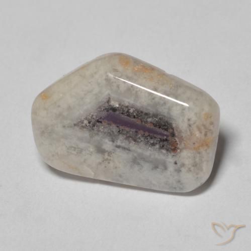 9,17 ctw natürlicher Mehrfarbig Amethyst-Geodenscheibe, Fantasie, Transparent
