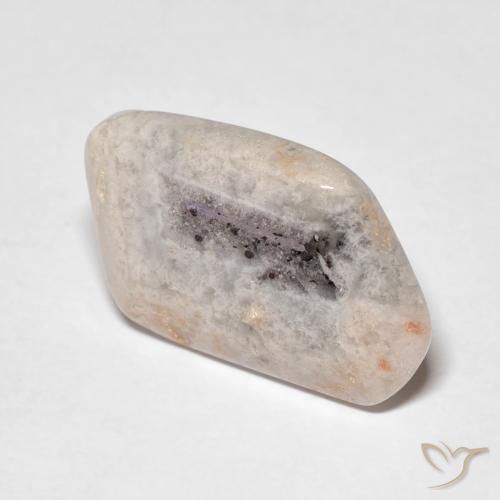 9,17 ctw natürlicher Mehrfarbig Amethyst-Geodenscheibe, Fantasie, Transparent