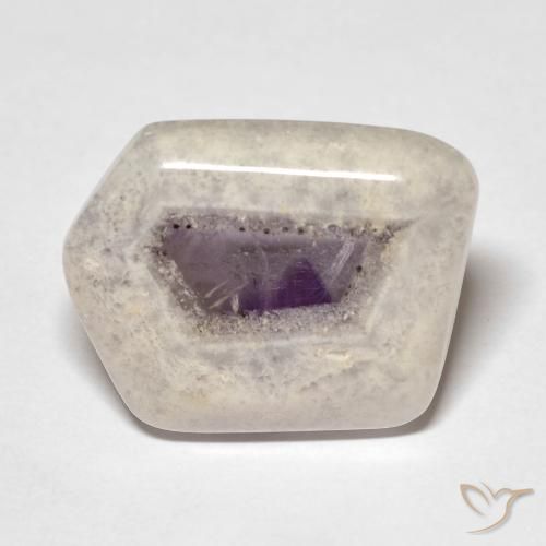 9,17 ctw natürlicher Mehrfarbig Amethyst-Geodenscheibe, Fantasie, Transparent