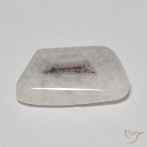 9,17 ctw natürlicher Mehrfarbig Amethyst-Geodenscheibe, Fantasie, Transparent