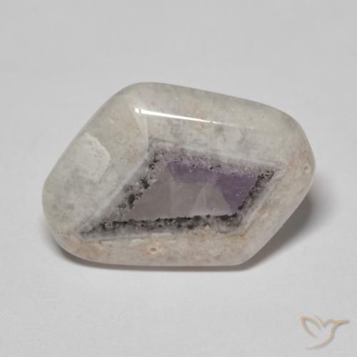 9,17 ctw natürlicher Mehrfarbig Amethyst-Geodenscheibe, Fantasie, Transparent