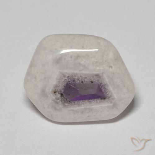 9.26ct Natürlicher Mehrfarbig Amethyst-Geodenscheibe, Fantasie, Transparent