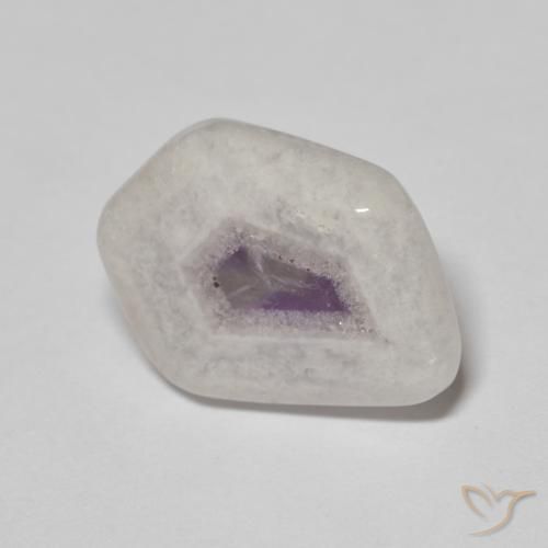 9,17 ctw natürlicher Mehrfarbig Amethyst-Geodenscheibe, Fantasie, Transparent