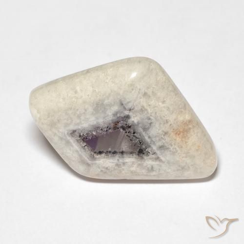 9.47ct Natürlicher Mehrfarbig Amethyst-Geodenscheibe, Fantasie, Transparent