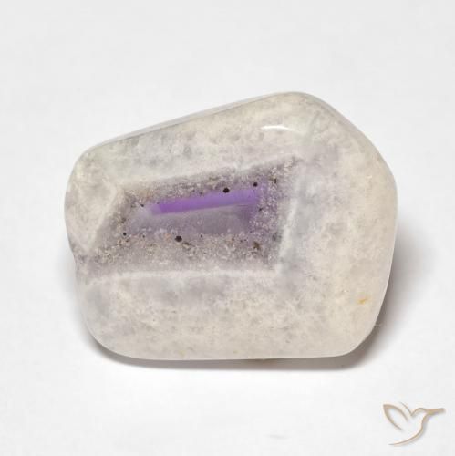 9,17 ctw natürlicher Mehrfarbig Amethyst-Geodenscheibe, Fantasie, Transparent