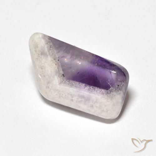 9.76ct Natürlicher Mehrfarbig Amethyst-Geodenscheibe, Fantasie, Transparent