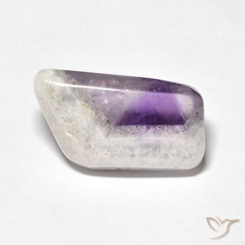 9,17 ctw natürlicher Mehrfarbig Amethyst-Geodenscheibe, Fantasie, Transparent