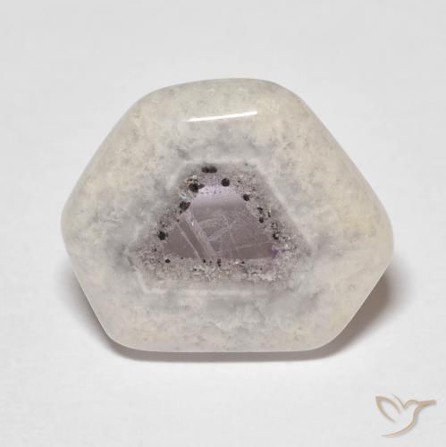 6.24ct Natürlicher Mehrfarbig Amethyst-Geodenscheibe, Fantasie, Transparent