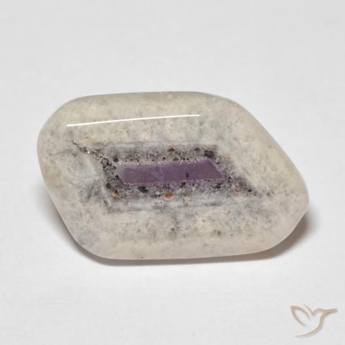 6.08ct Natürlicher Mehrfarbig Amethyst-Geodenscheibe, Fantasie, Transparent
