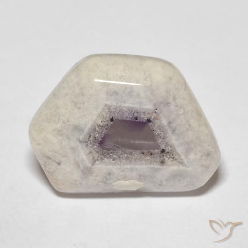 9,17 ctw natürlicher Mehrfarbig Amethyst-Geodenscheibe, Fantasie, Transparent